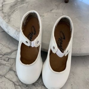 Capezio White Tap shoes